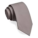 GUSLESON 3.15"（8cm） Solid Necktie Tartan Woven TR Material Tie + Gift Box