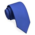 GUSLESON 3.15"（8cm） Solid Necktie Tartan Woven TR Material Tie + Gift Box