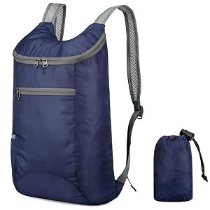 gustave 25l travel backpack lightweight foldable backpack fashion large capacity outdoor water resistant rucksack for travelling walking hiking camping biking