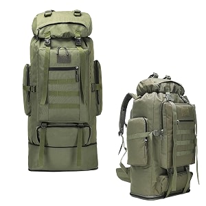 gustave 100l trekking hiking backpack for travel outdoor camping hiking waterproof camping rucksack super large trekking bag