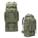 GUSTAVE® 100L Trekking Hiking Backpack for Travel Outdoor Camping Hiking, Waterproof Camping Rucksack Super Large Trekking Bag