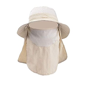 gustave mens sun hat wide brim summer sun cap uv protection fishsing hat