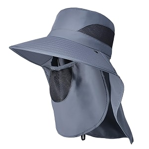 gustave mens sun hat wide brim summer sun cap uv protection fishsing hat