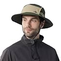 GUSTAVE® Mens Sun Hat Wide Brim Summer Sun Cap UV Protection Fishsing Hat
