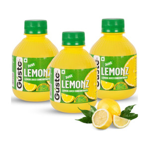 gustofoods lemon juice concentrate equivalent to 60 lemons pocket bottle hassle free