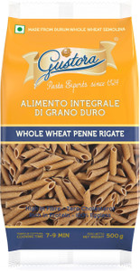 gustora whole wheat penne pasta penne pasta 500 g