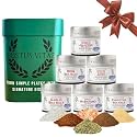 Gustus Vitae | Pro Series BBQ & Grilling Sea Salts Gourmet Gift Box of 6