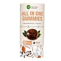 Gut and Beyond All-in-One Gummies (1 month - 60 gummies) | Probiotics, Multivitamins and Antioxidants | Immunity, Gut Health and Skin | Coffee Flavour | For Men and Women