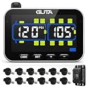 GUTA GT20 RV Tire Pressure Monitoring System, 12 Flow-Through Sensors