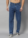 GUTI Men Straight Fit Mid Rise Blue
