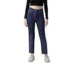 GUTI Womens High Rise Crop Length Jeans