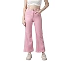 GUTI Womens High Rise Crop Length Jeans
