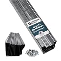 GUTTERHAWK Gutter Guard - 104 FT. (Nominal) Mill Finish All-Aluminum Gutter Guard Kit with Screws Included. Fits 5 in. Gutters. DIY Friendly. (5 in. x 47.625 in. Pieces)