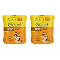 Guud- Family Fit Healthy Sugar | 50% Less Calories | Low GI &amp; Sulphur Free | Enriched with Herbs |1 kg Guud Sugar equals to 2 kg Regular Sugar | No After Taste