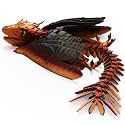 Guwewu Feathered Wyvern Dragon, 3D Printed Dragon, Articulated Dragon, Fidget Dragon, 3D Printed Toys, Desktop Pet (Cindralis)