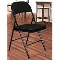 Gvnd Folding Chairs with Padded Seats, Folding Chairs Portable Foldable Dining Chairs Home Office Student Study Chair