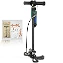 GX H-4 PCP Hand Pump -Oil-Moisture Filter, 3.5 Stage High Pressure 30Mpa/4500Psi Air Rifle Filling Stirrup Pump,Stainless Steel Body for Paintball,PCP
