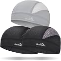 GXCROR Cooling Skull Cap for Men Women Sweat-Wicking Breathable Mesh Liner for Helmets, Summer Cycling Motorcycle