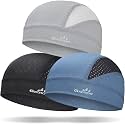 GXCROR Cooling Skull Cap for Men Women Sweat-Wicking Breathable Mesh Liner for Helmets, Summer Cycling Motorcycle