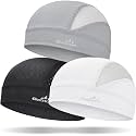 GXCROR Cooling Skull Cap for Men Women Sweat-Wicking Breathable Mesh Liner for Helmets, Summer Cycling Motorcycle