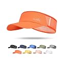 GXCROR Sports Sun Visor Hat Men Women, Lightweight Breathable Quick Dry Sports Sun Hat for Running Golf Tennis