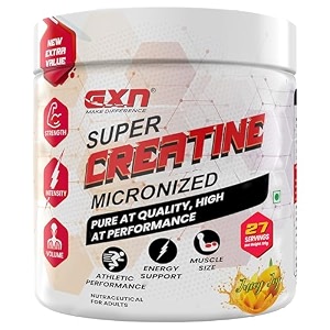 greenex nutrition gxn super creatine 100 g mesh micronized creatine monohydrate - 27 servings - enhance strength muscle mass and athletic performance rapid absorption amp muscle recovery - juicy joy
