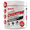Greenex Nutrition (GXN) Super Creatine 100 g, Mesh Micronized Creatine Monohydrate - (33 Servings) - Enhance Strength, Muscle Mass, and Athletic Performance, Rapid Absorption &amp; Muscle Recovery - (Unflavoured)