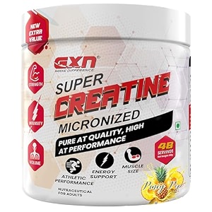 greenex nutrition gxn super creatine 180 g mesh micronized creatine monohydrate - 48 servings - enhance strength muscle mass and athletic performance rapid absorption amp muscle recovery - piney pop