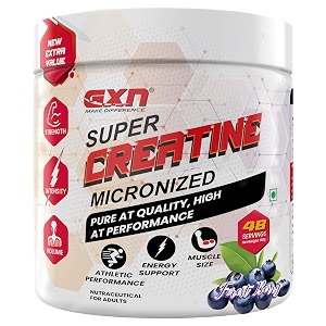 greenex nutrition gxn super creatine 180 g mesh micronized creatine monohydrate - 48 servings - enhance strength muscle mass and athletic performance rapid absorption amp muscle recovery - forest berry