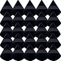 GXXMEI 30PCS Powder Puff Face Soft Makeup Sponge, Triangle Powder Puffs for Loose Powder Mineral Powder Velour Puff for Face Exquisite Makeup Eyes Contouring, Beauty Makeup Tools