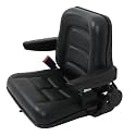 GXYWADY Universal Adjustable Forklift Seat Replacement for Excavator Forklift Tractor Skid Loader Backhoe Dozer Telehandler