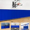 Gym Wall Padding, Basketball Court Wall Protector, Removable 2" Thick High-Density Protective Pads for Wall-Mounted Basketball Hoop, Garage, Basement, High Elasticity & Tear-Resistant