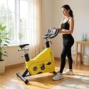 Gym24 Commercial Spin Bike -XXX Fly Wheel 28 Kg Weight Capacity 250 kg Max User Weight | Free Installation
