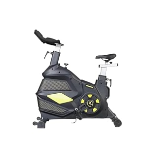 gym24 equipments commercial spin bike  30kg flywheel  250kg weight capacity  belt drive  adjustable seat amp handlebars model-zzz
