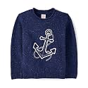 Gymboree Boys' and Toddler Embroidered Pullover Sweater