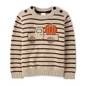 Gymboree Boys' and Toddler Embroidered Pullover Sweater