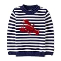 Gymboree Boys' and Toddler Embroidered Pullover Sweater