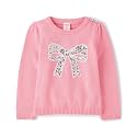 Gymboree Boys' and Toddler Long Sleeve Embroidered Crew Neck Pullover Sweater