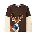 Gymboree Boys and Toddler Embroidered Graphic Long Sleeve Layered T-Shirts