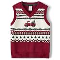 Gymboree Boys and Toddler V-Neck Cable Knit Sweater Vest