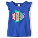 Gymboree Girls' and Toddler Sleeveless Embroidered Top