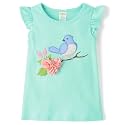 Gymboree Girls' and Toddler Sleeveless Embroidered Top