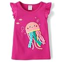 Gymboree Girls' and Toddler Sleeveless Embroidered Top