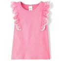 Gymboree Girls' and Toddler Sleeveless Embroidered Top