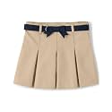 Gymboree Girls' and Toddler Twill Pleated Belted Skort