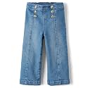 Gymboree Girls' and Toddler Wide Leg Jeans