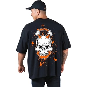 GYMBROTHERS 100 Pure Cotton Mens Printed Half