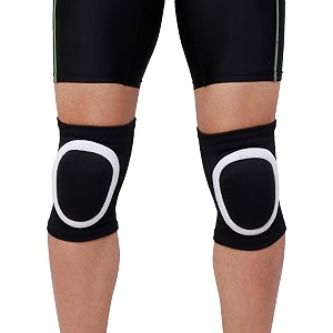gymific knee padded support designed for maximum comfortable and protection during gym workouts sports and fitness training - ideal as a durable and flexible knee pads large white