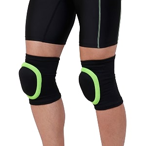 gymific sponge knee pads for mens amp womens support built for superior protection and comfort  knee sleeve for sports workouts gym dancing skating cycling guard protector