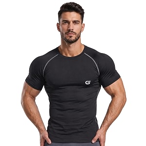 GYMIFIC Mens Compression T-Shirt Half Sleeve